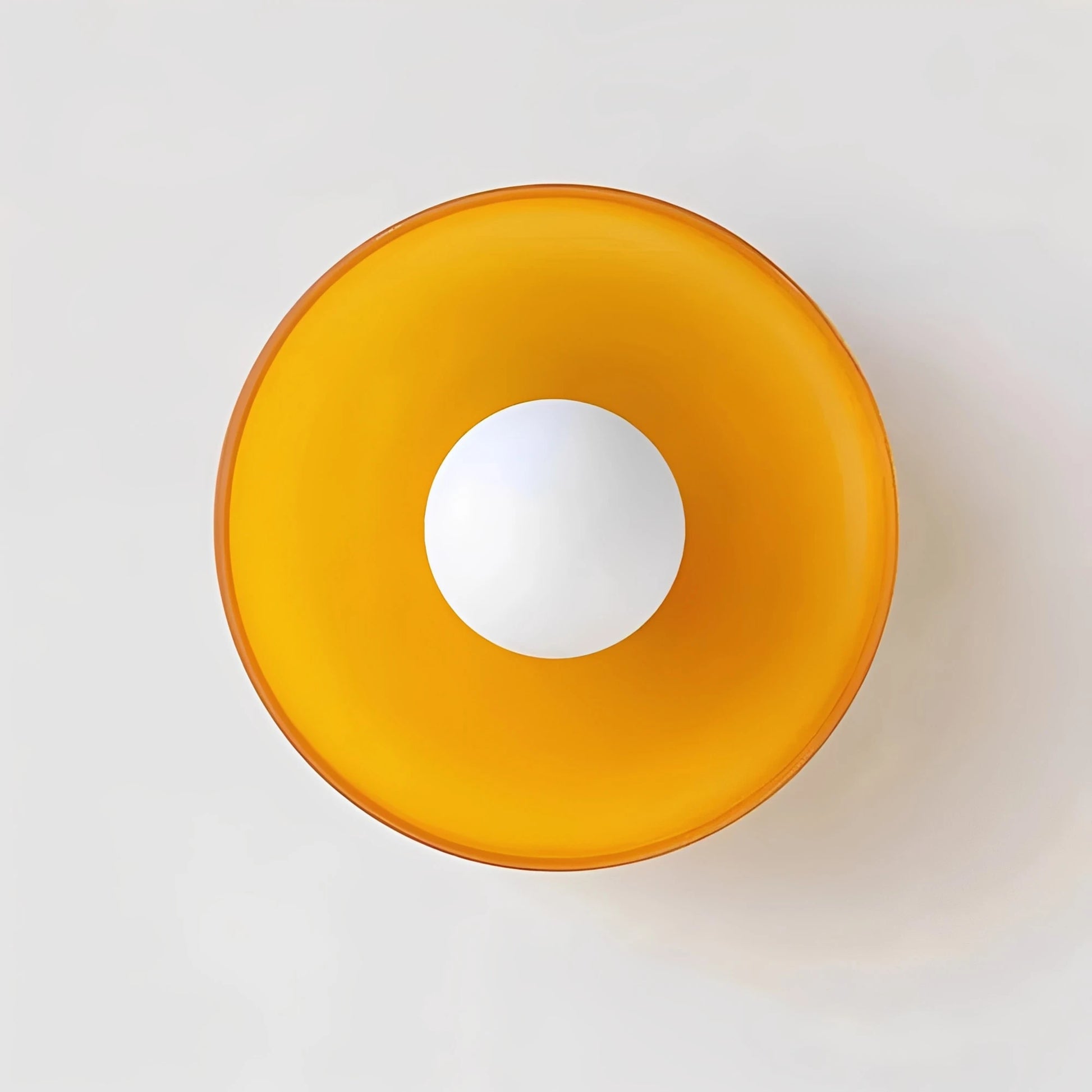 PureGlow | Minimalist Glass Ceiling Light with Warm Ambient Lighting – Elegant Design for Modern Interiors 2