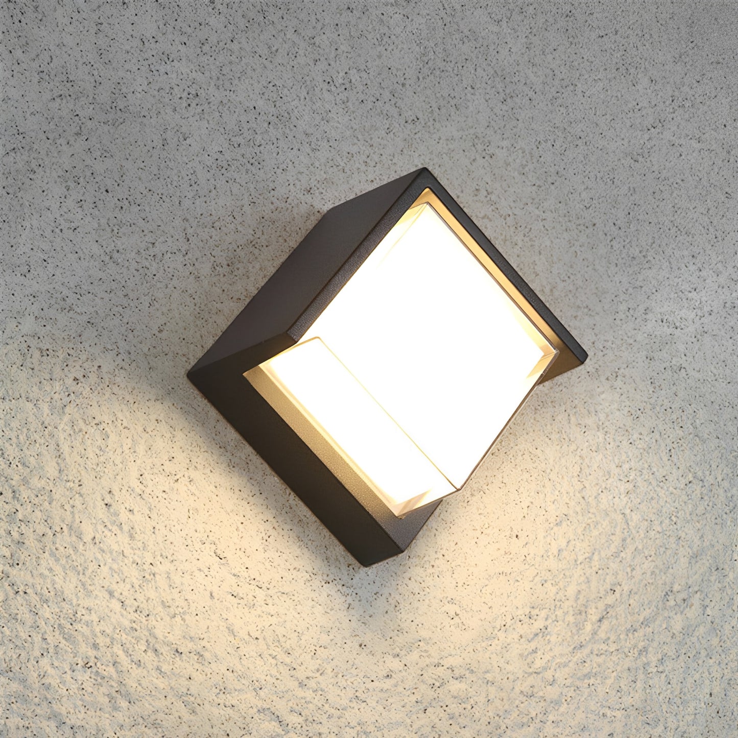 Quadra | Square LED Light Fixture with Modern Design – Versatile Mounting for Stylish Interiors 3