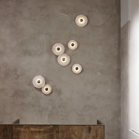 Modern Floating Disc Wall Light