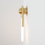 Modern Brass LED Sconce
