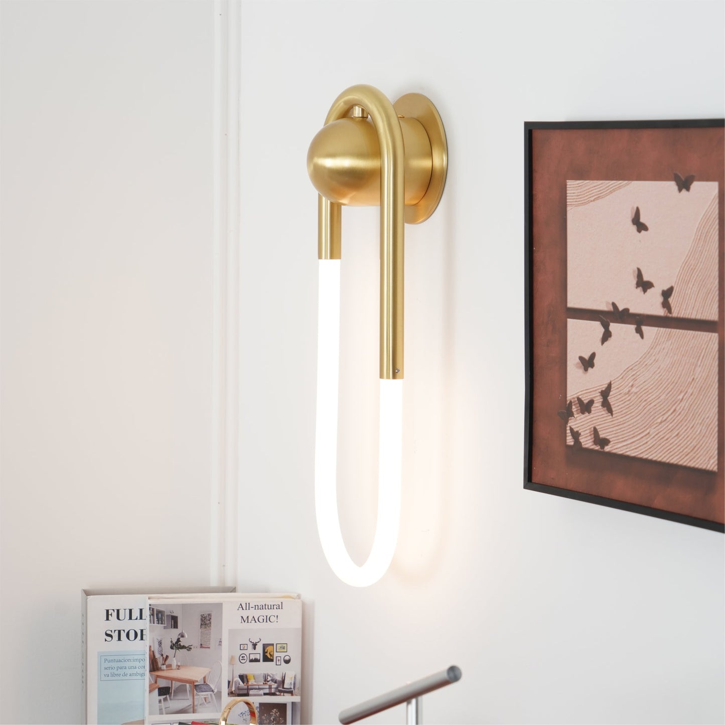 Solenne LED U Shape Wall Light