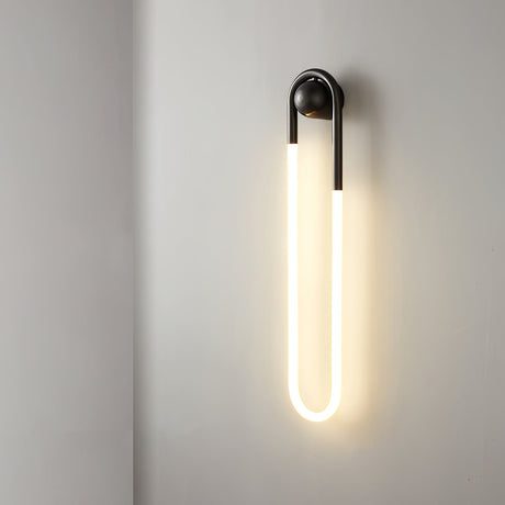 Modern Brass LED Sconce