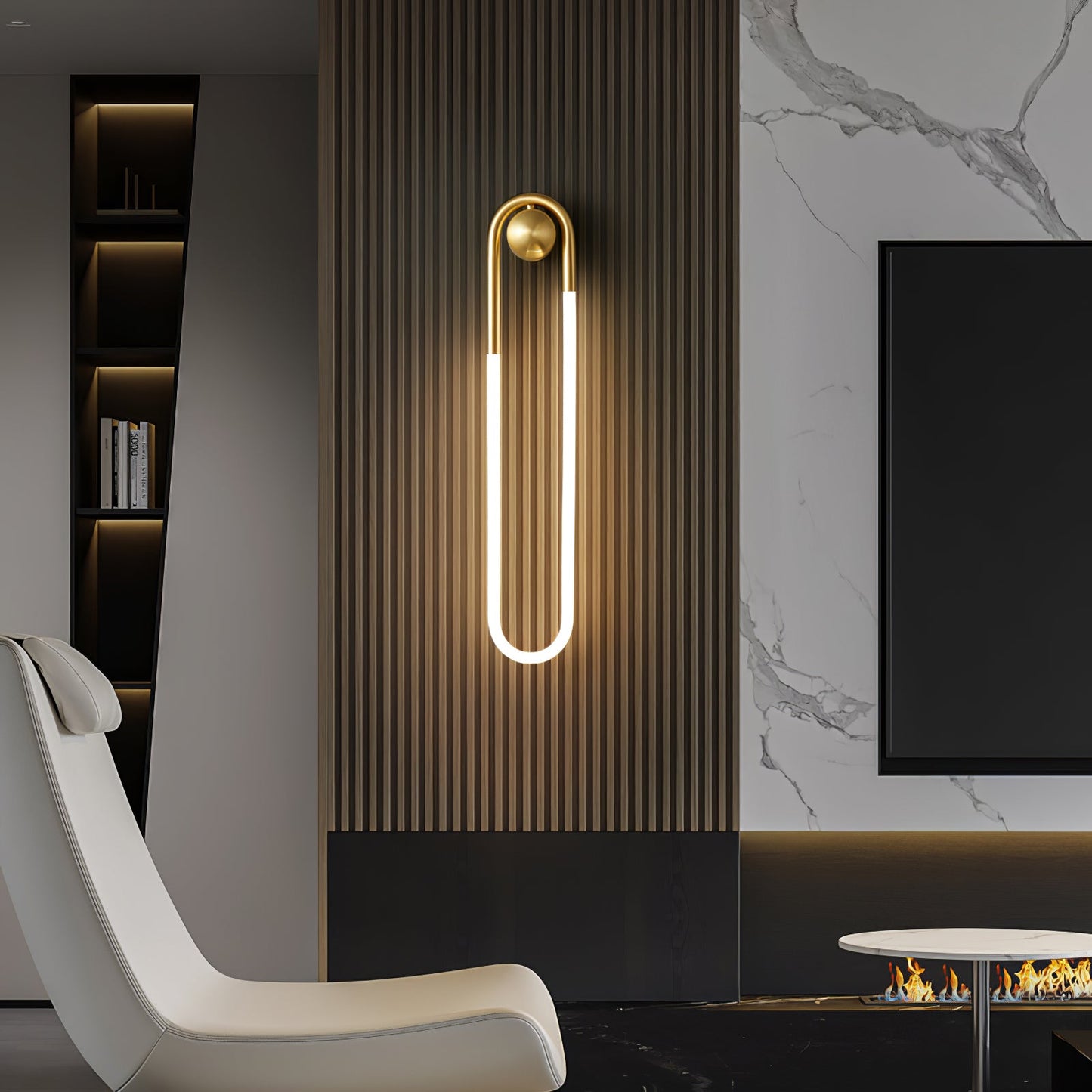 Solenne LED U Shape Wall Light
