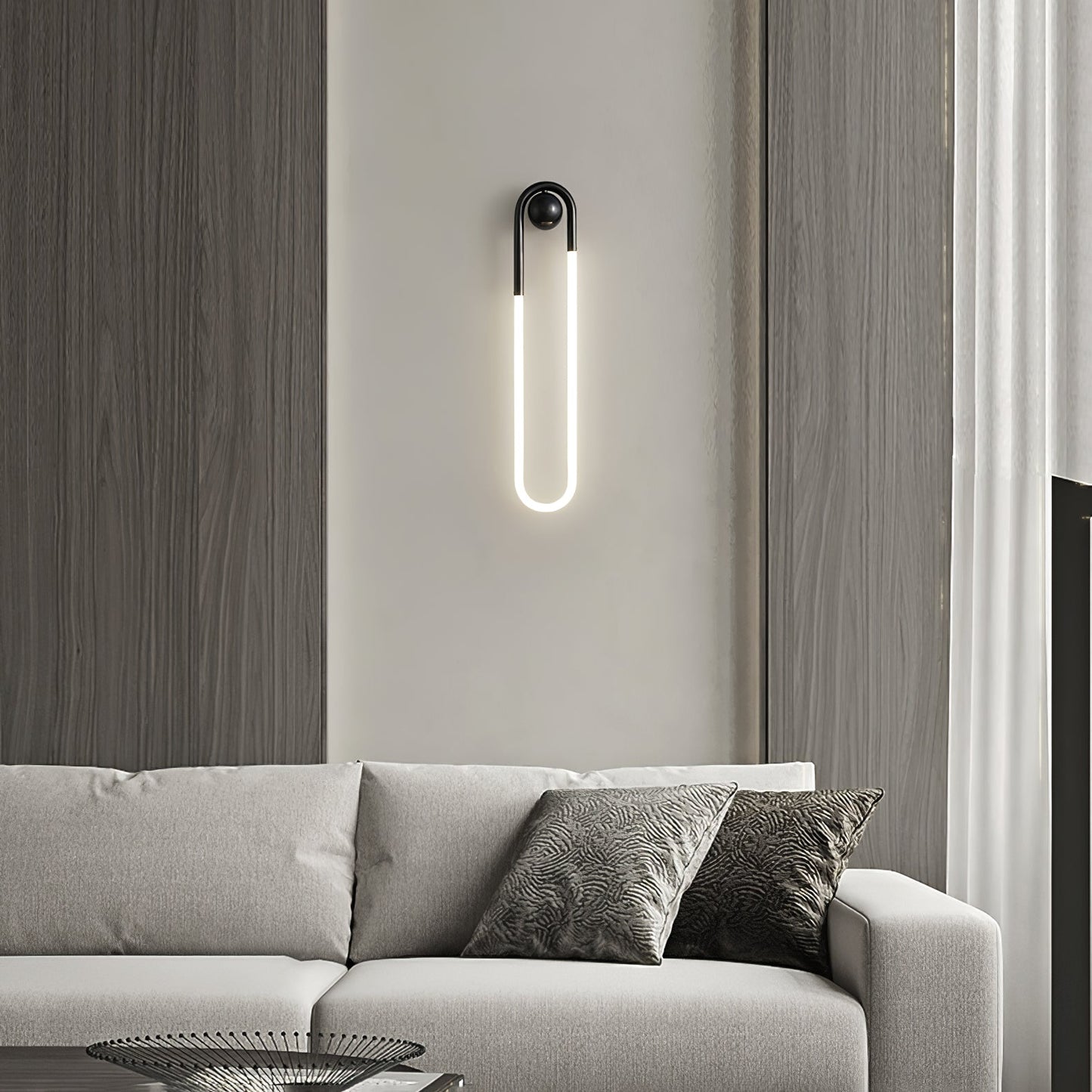 Solenne LED U Shape Wall Light