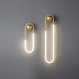 Modern Brass LED Sconce