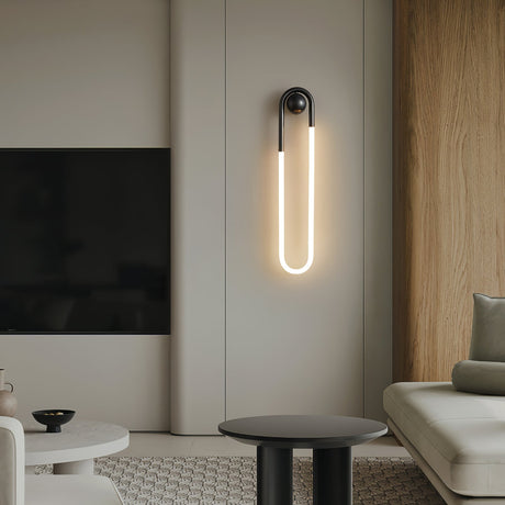 Modern Brass LED Sconce