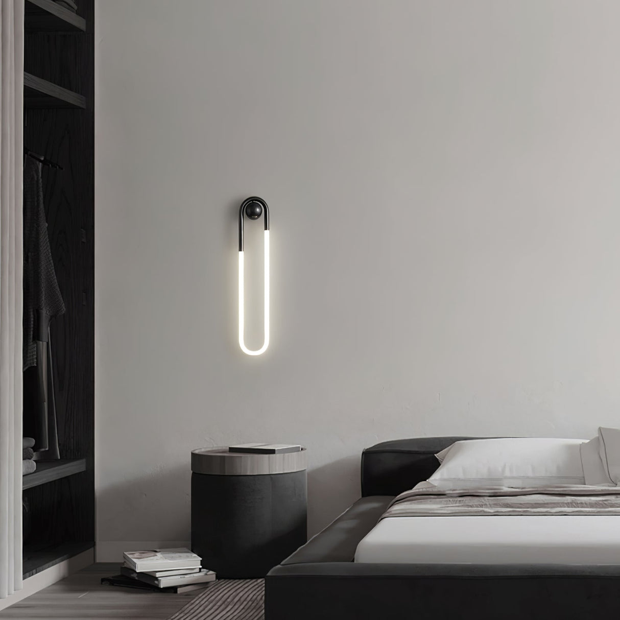 Modern Brass LED Sconce