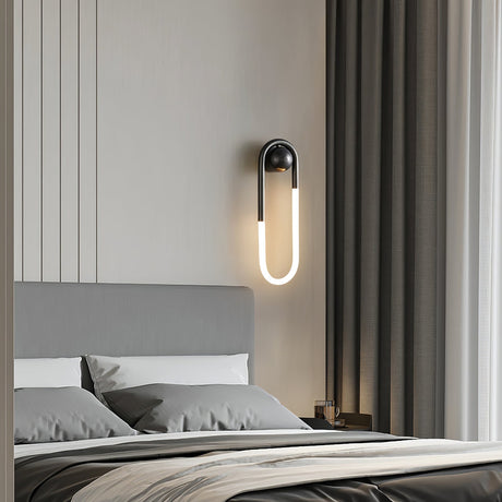 Modern Brass LED Sconce