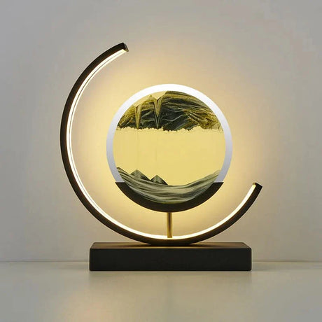 Artistic Landscape Table Lamp