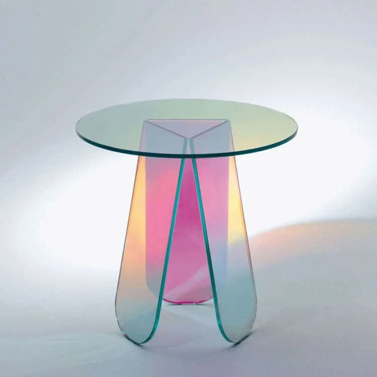 Avendra Iridescent Acrylic Side Table