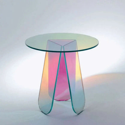 Avendra Iridescent Acrylic Side Table