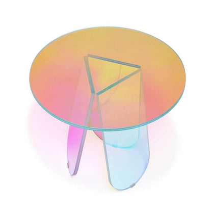 Avendra Iridescent Acrylic Side Table