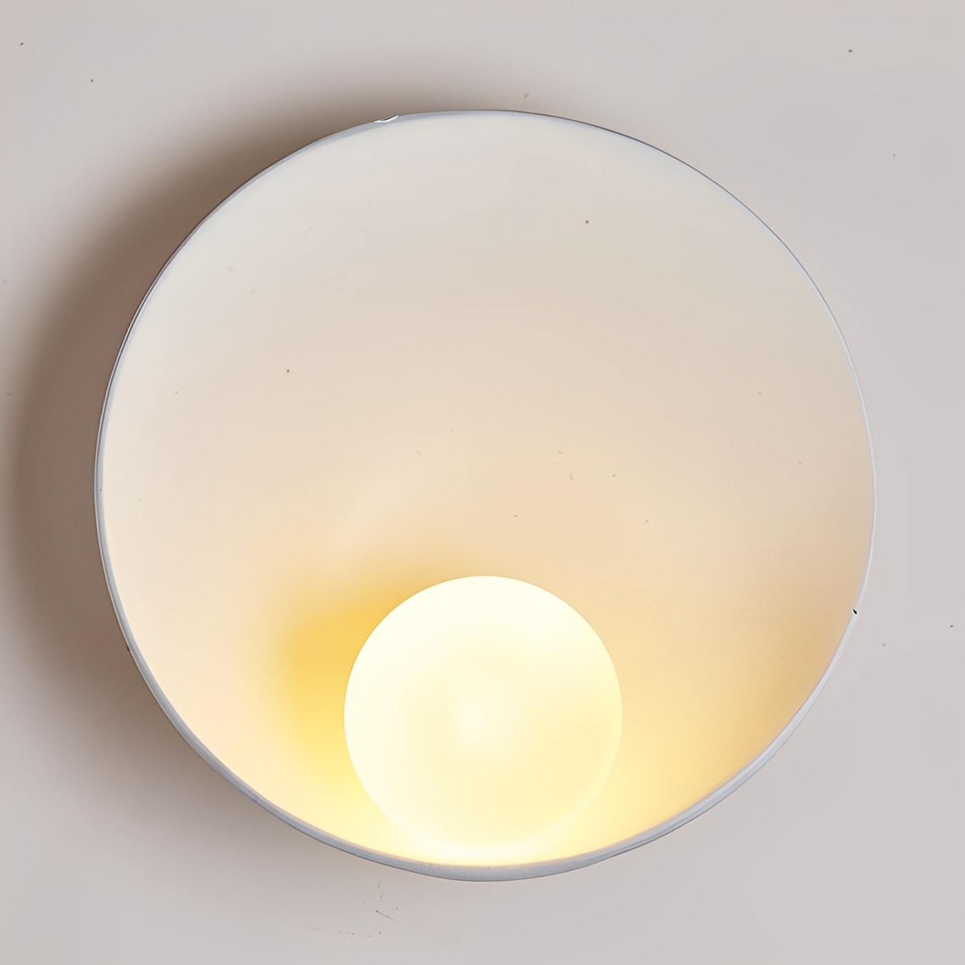 Ovelo | Modern Round Wall Light with Minimalist Design & Soft Ambient Glow for Versatile Spaces 12