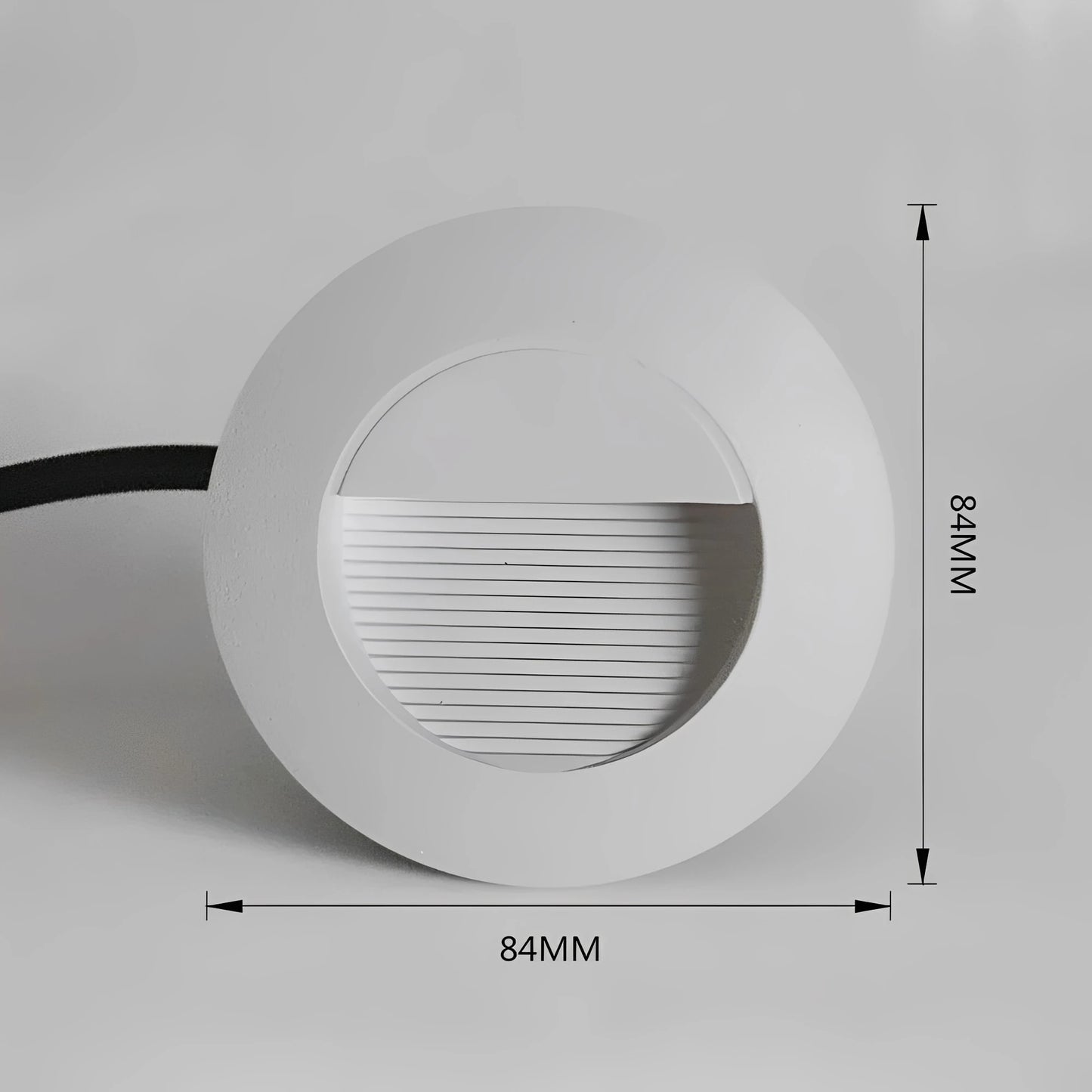 Orvalo | Round LED Outdoor Staircase Light with Soft Illumination – Energy-Efficient Lighting for Safety 3