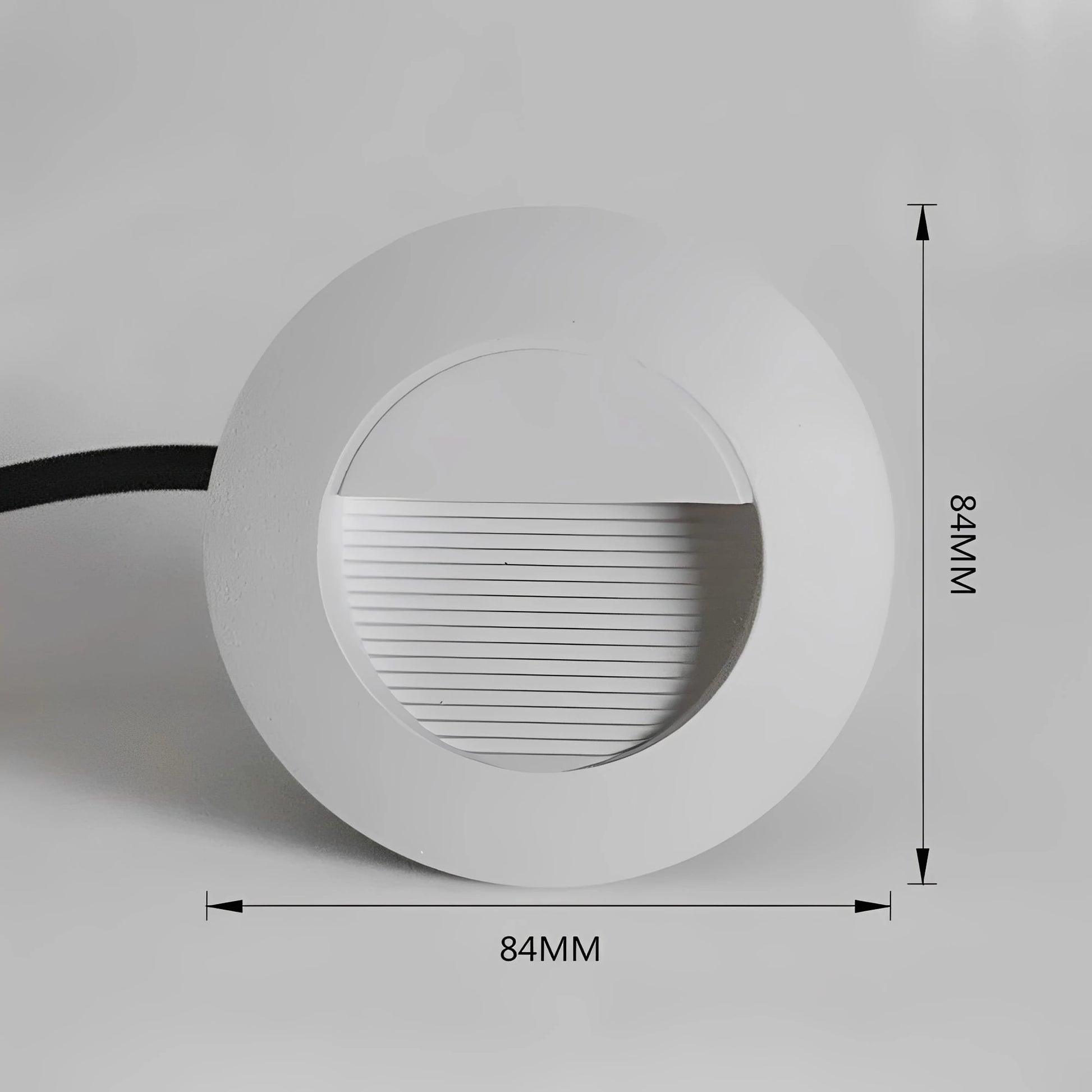 Orvalo | Round LED Outdoor Staircase Light with Soft Illumination – Energy-Efficient Lighting for Safety 3