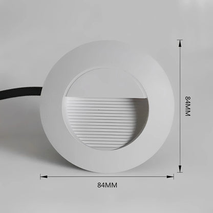 Orvalo | Round LED Outdoor Staircase Light with Soft Illumination – Energy-Efficient Lighting for Safety 3