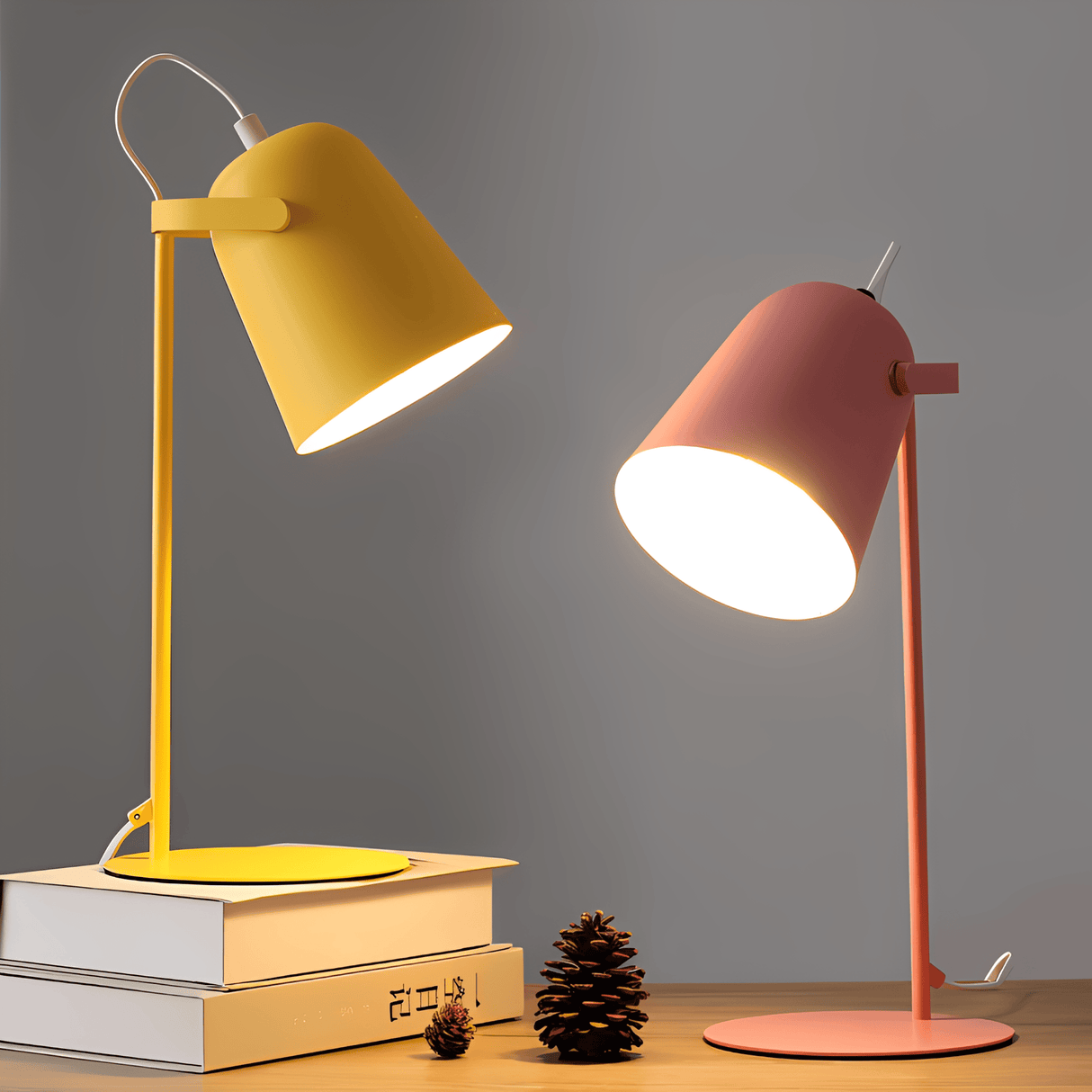 Modern Design Rotating Table Lamp with Adjustable Angle – Eye-Friendly Lighting for Reading and Relaxing 7