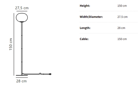 Dune Minimalist Floor Lamp - Elegant Glass & Metal Design for Modern Interiors 13
