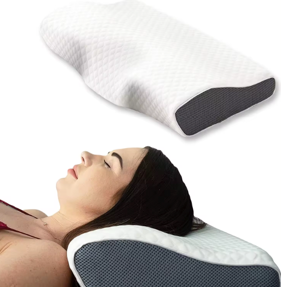 ComfortRest Anti-Snore Pillow - Ergonomic Design for Better Sleep Quality 1