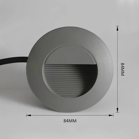 Orvalo | Round LED Outdoor Staircase Light with Soft Illumination – Energy-Efficient Lighting for Safety 4
