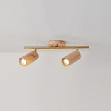 Nordic Wood Ceiling Track Light