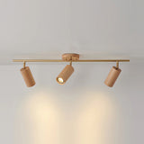 Nordic Wood Ceiling Track Light