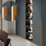 Luxura Brushed Brass Cabinet Handles - Decorative Pulls in Multiple Sizes for Modern Interiors 14