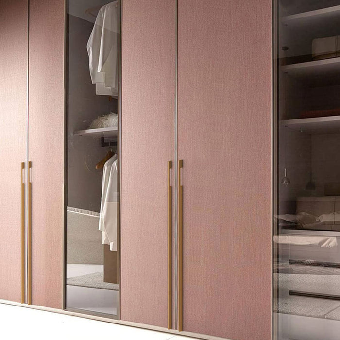 Luxura Brushed Brass Cabinet Handles - Decorative Pulls in Multiple Sizes for Modern Interiors 16