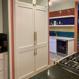 Luxura Brushed Brass Cabinet Handles - Decorative Pulls in Multiple Sizes for Modern Interiors 20