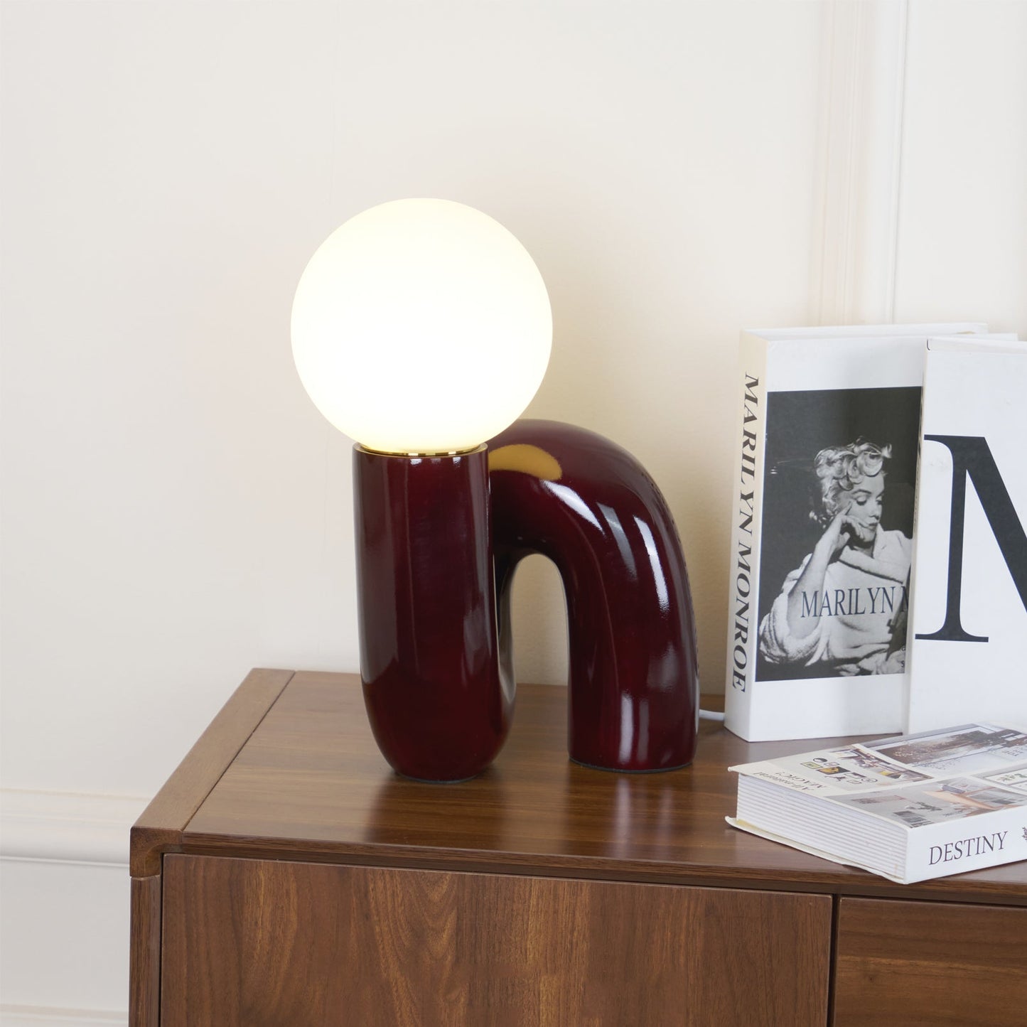 Velune Modern Globe Accent Lamp