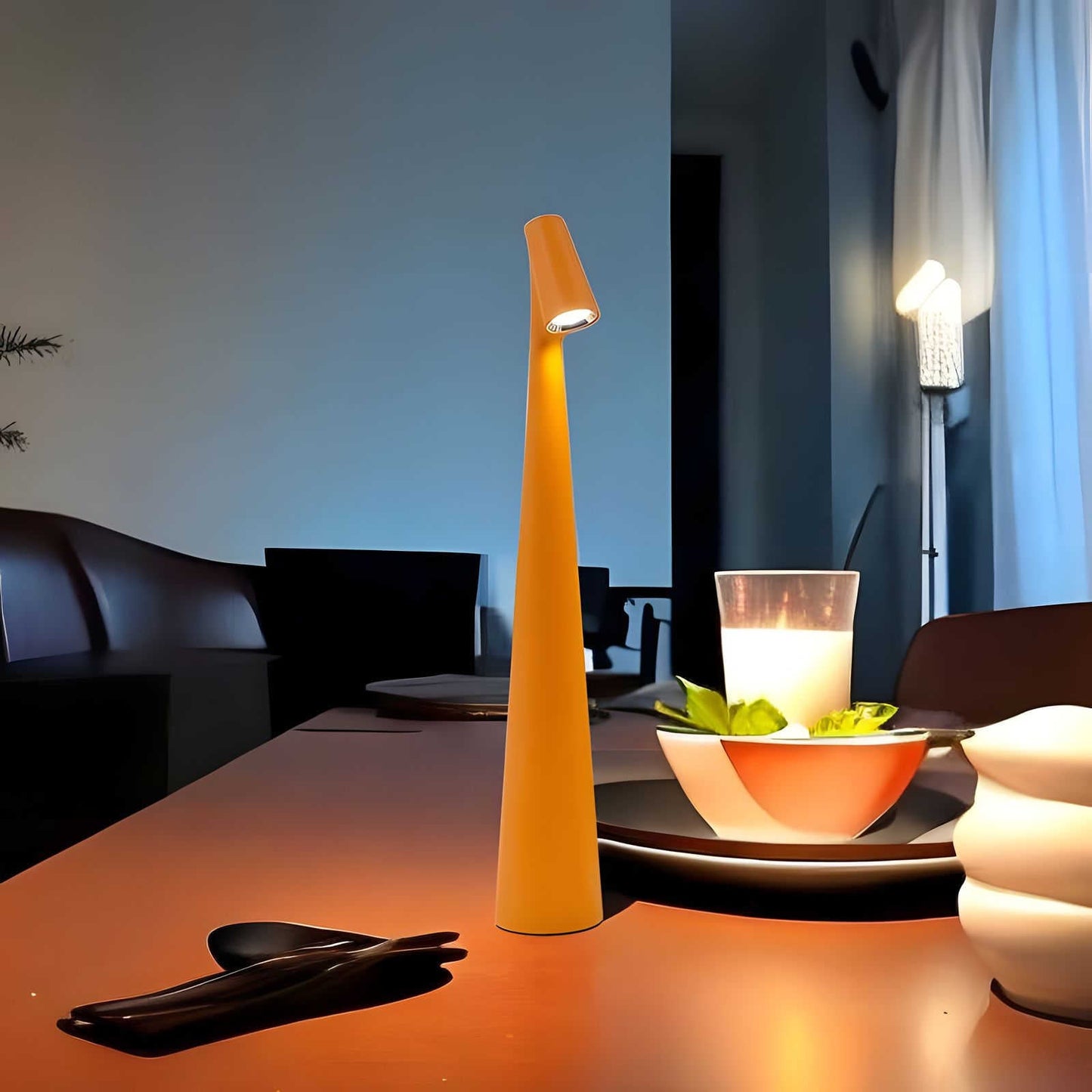 LunaSlim Wireless LED Table Lamp - Dimmable Design with Long Battery Life for Home & Office 6