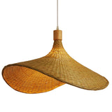 BambooHaven Woven Bamboo Pendant Lamp - Natural Design for Cozy Atmosphere 3