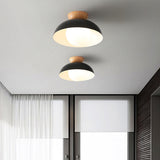 Nordic Wood Flush Mount Ceiling Light