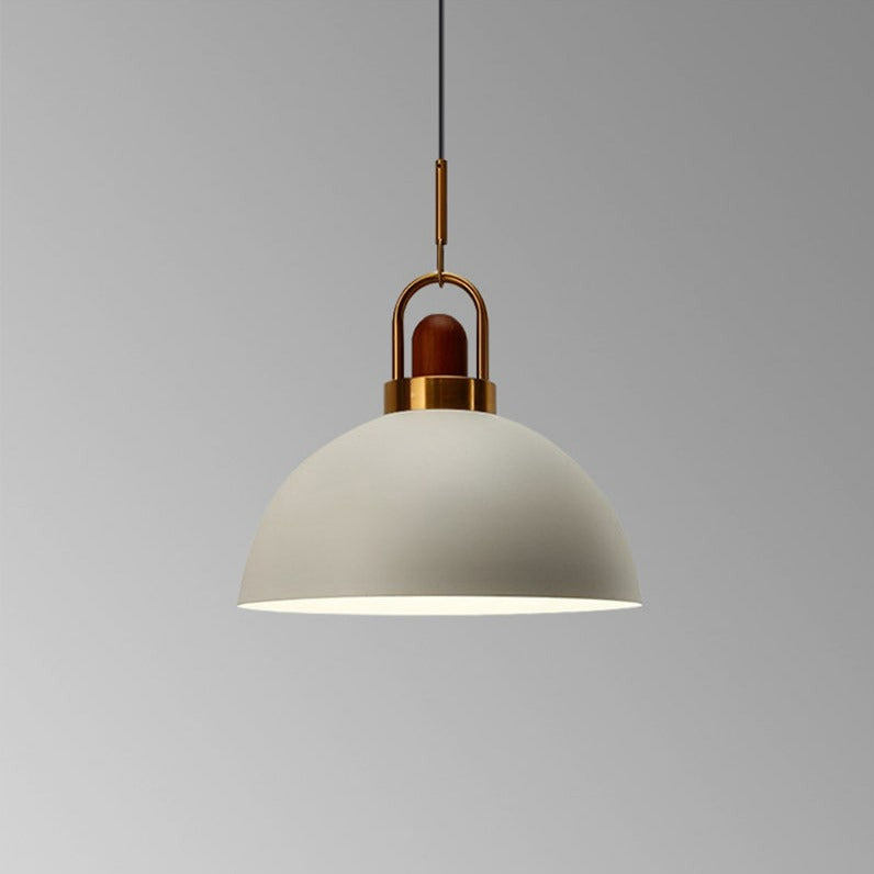 Abbott Modern Nordic Pendant Lighting - Adjustable Aluminum Shade & Brass Base for Stylish Kitchen Illumination 11