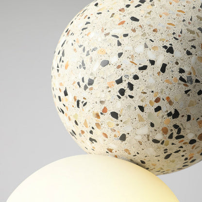 Aurora LED Pendant Light - Modern Black and White Glass Design for Dining and Kitchen 13