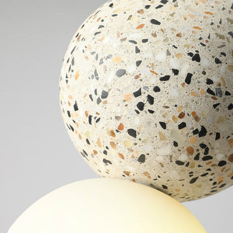Aurora LED Pendant Light - Modern Black and White Glass Design for Dining and Kitchen 13