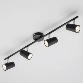 Ezri Modern Adjustable 4-Light Spotlight Bar - Sleek Design for Targeted Illumination 1
