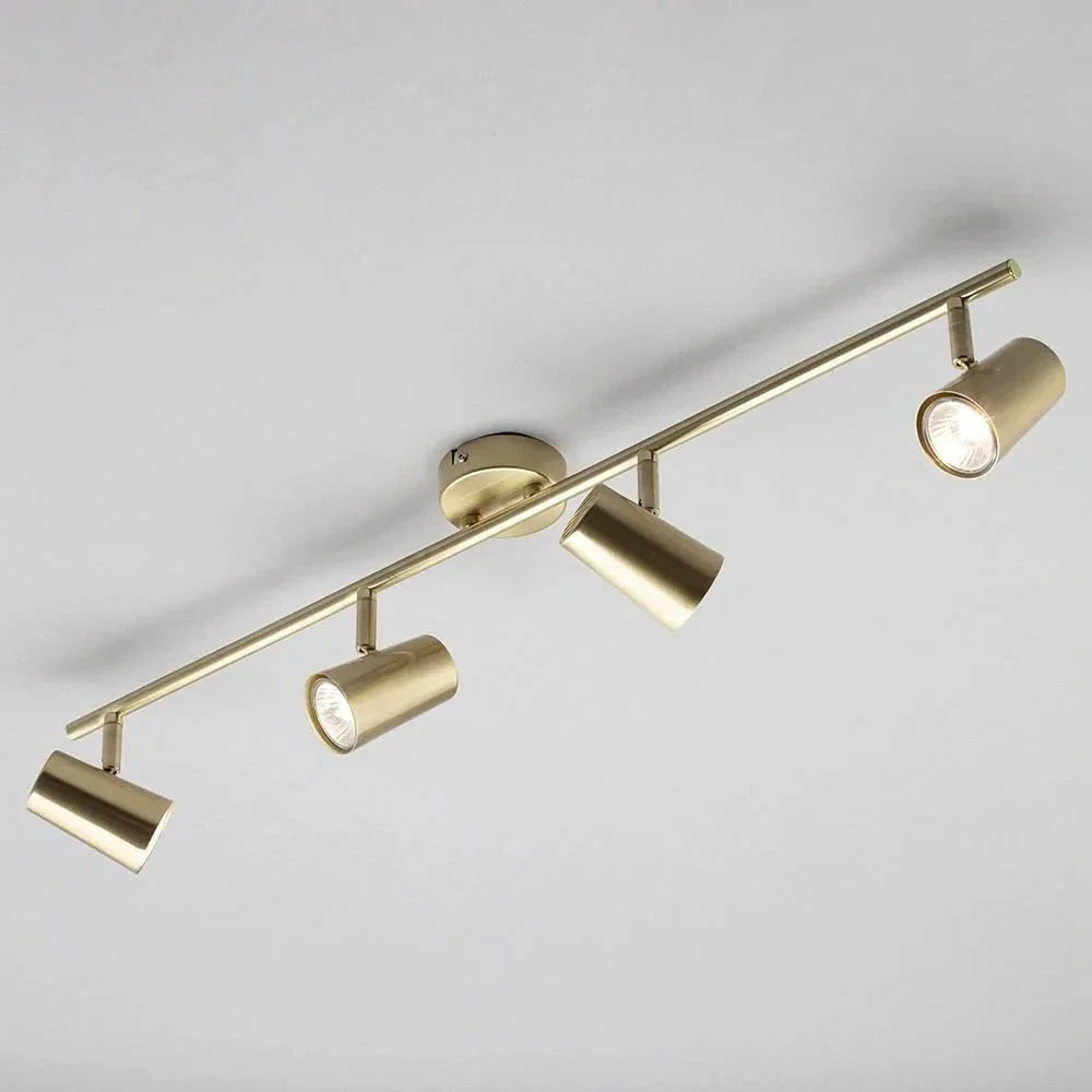 Ezri Modern Adjustable 4-Light Spotlight Bar - Sleek Design for Targeted Illumination 2
