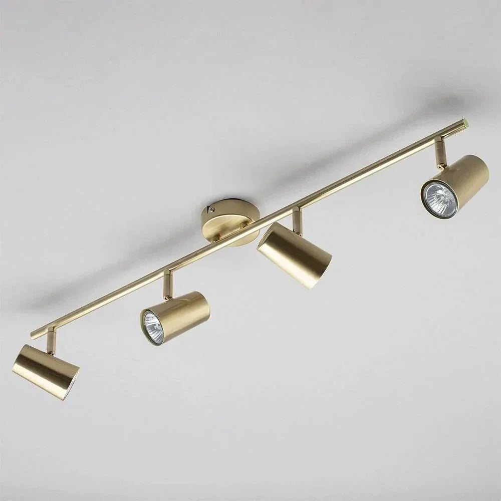 Ezri Modern Adjustable 4-Light Spotlight Bar - Sleek Design for Targeted Illumination 8