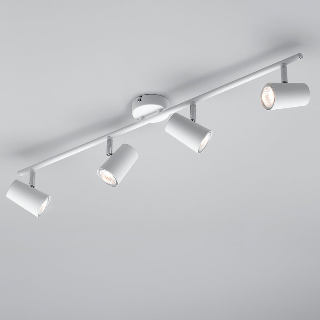 Ezri Modern Adjustable 4-Light Spotlight Bar - Sleek Design for Targeted Illumination 4