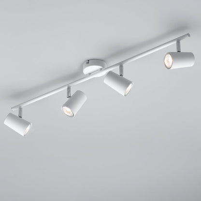 Ezri Modern Adjustable 4-Light Spotlight Bar - Sleek Design for Targeted Illumination 4