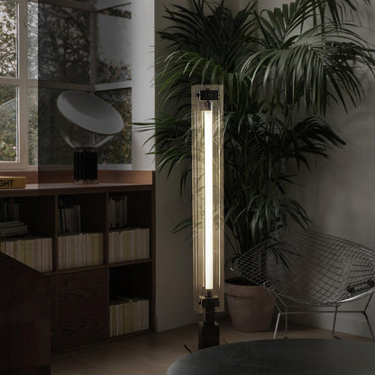 Modern Floor Lamp – Minimalist Glass Design with Integrated LED – Stylish Lighting for Living Room Spaces 9
