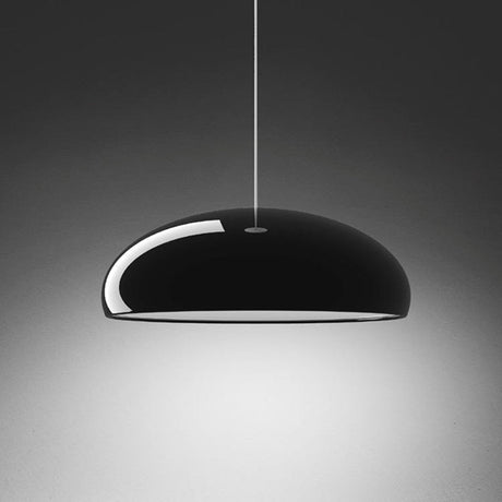 Celestia Round LED Pendant Lamps - Modern White Metal Lighting for Bedrooms & Living Rooms 2