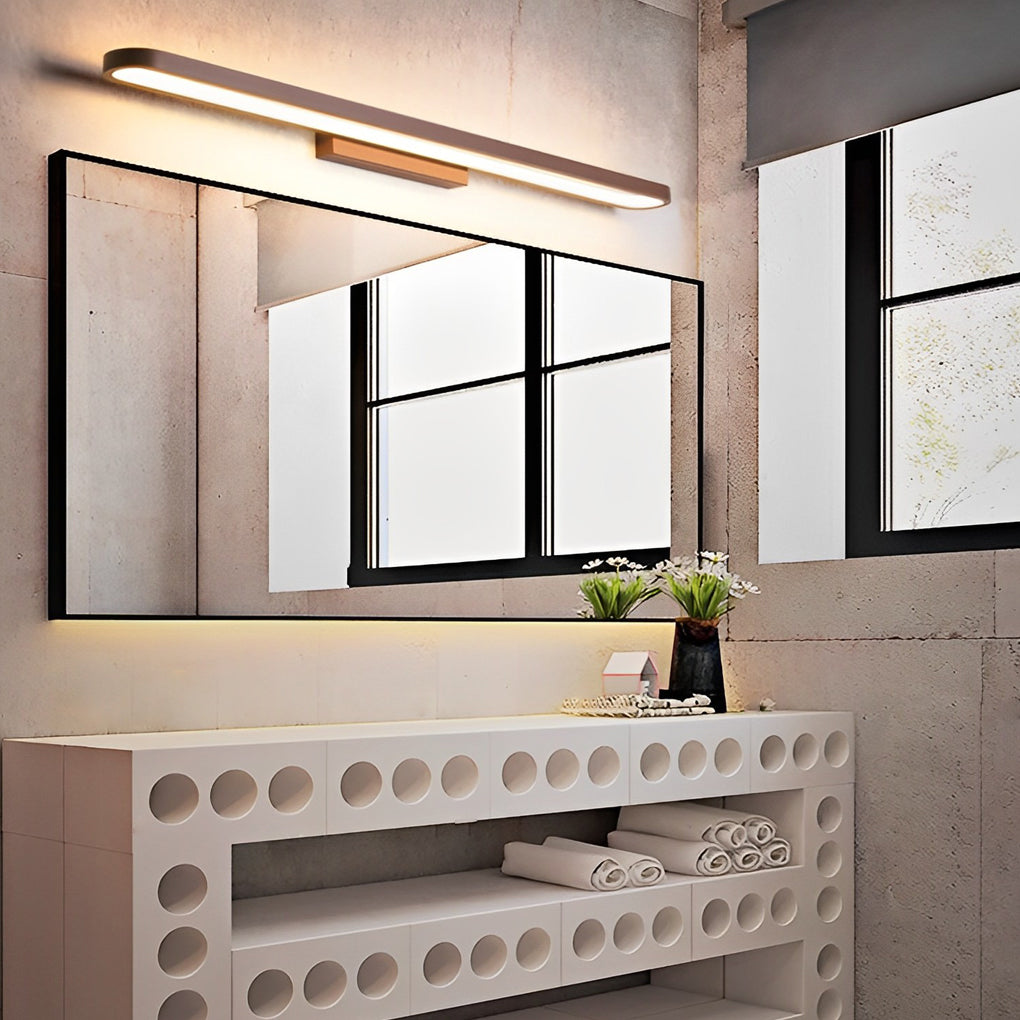 Illumina LED Bathroom Vanity Light Bar - Dimmable Ring Design for Makeup and Ambiance 4