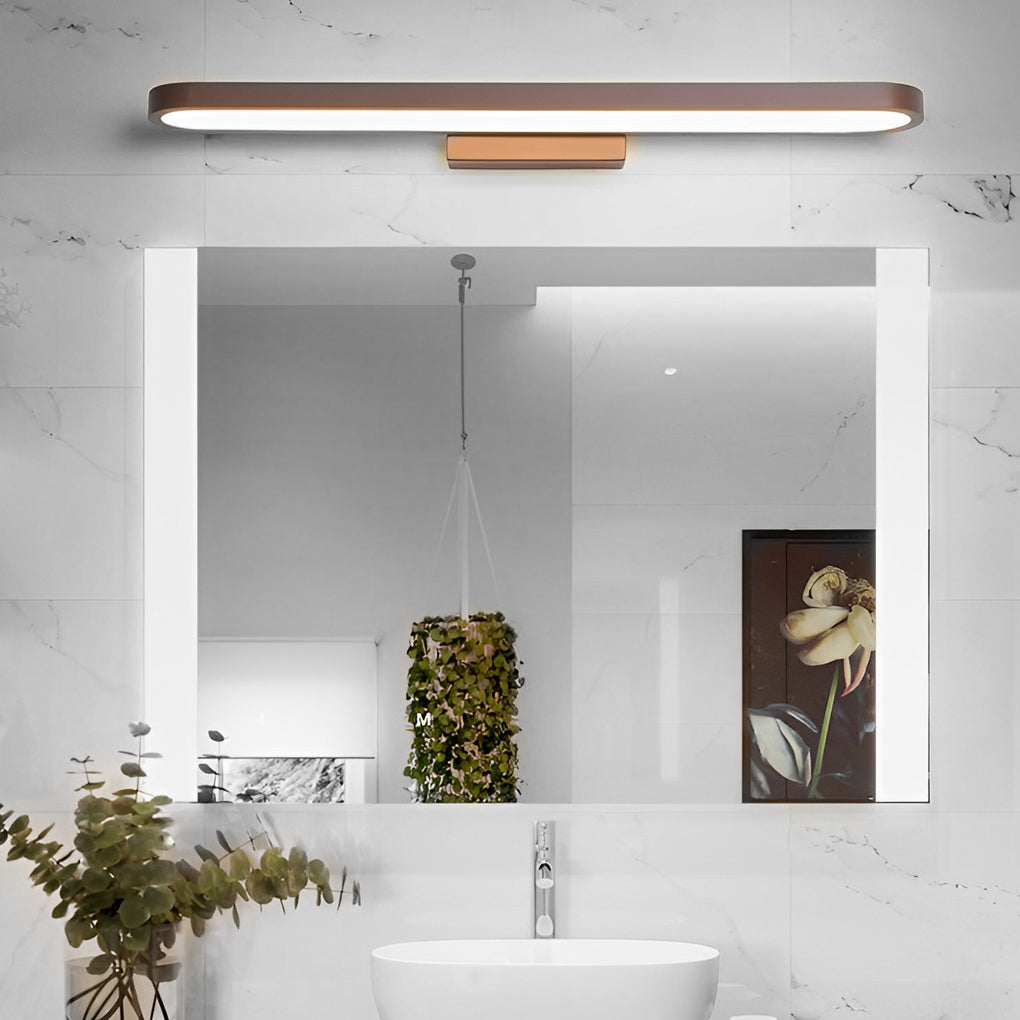 Illumina LED Bathroom Vanity Light Bar - Dimmable Ring Design for Makeup and Ambiance 2