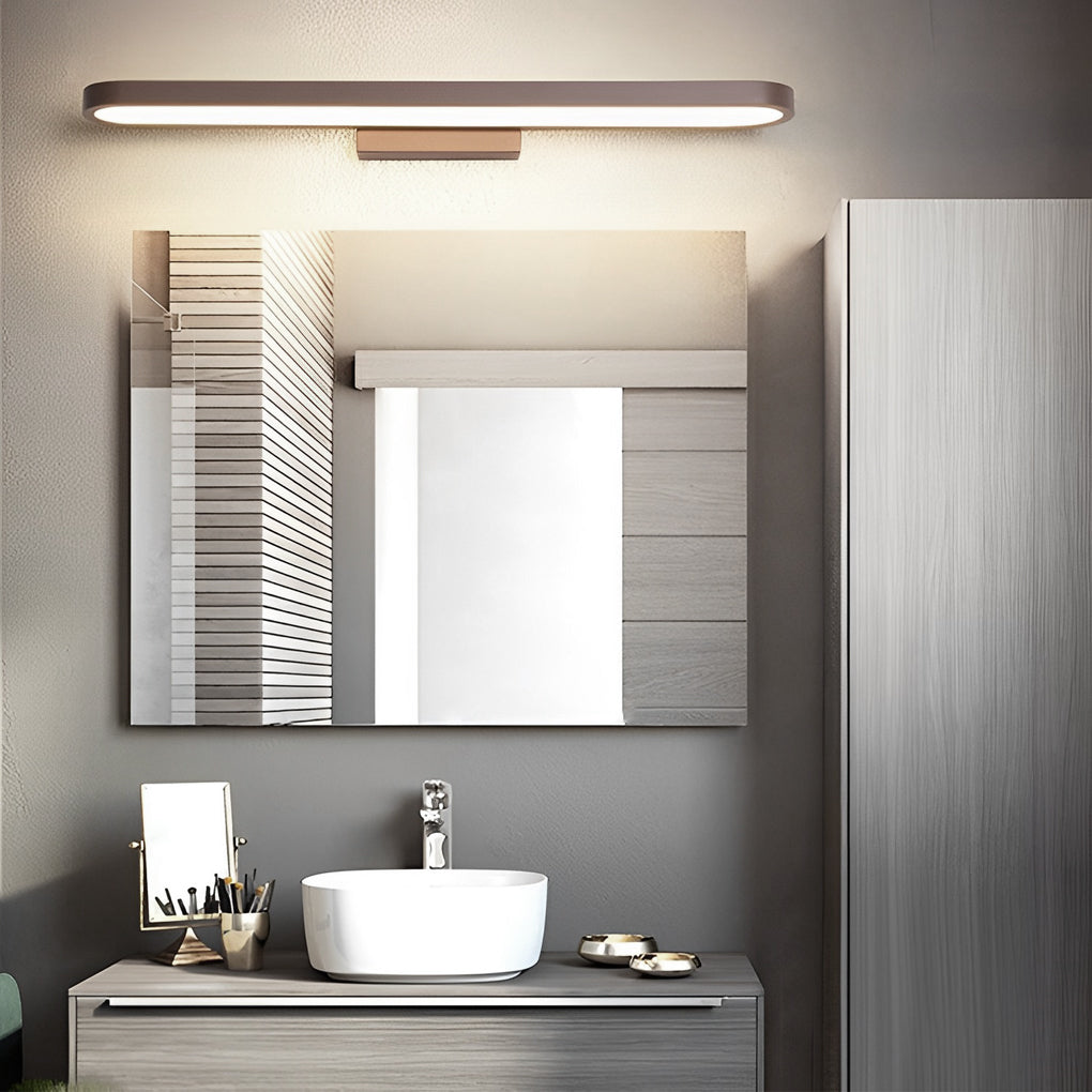 Illumina LED Bathroom Vanity Light Bar - Dimmable Ring Design for Makeup and Ambiance 3