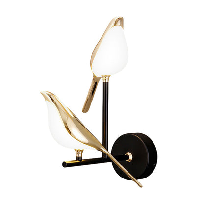 Nordic Bird Wall Sconces - Dimmable LED Light with Soft Glass Shade for Cozy Ambiance 9