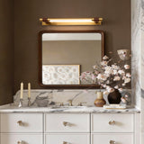 Elegant Black and Gold Vanity Light - 120° Rotatable Design for Modern Bathrooms 6