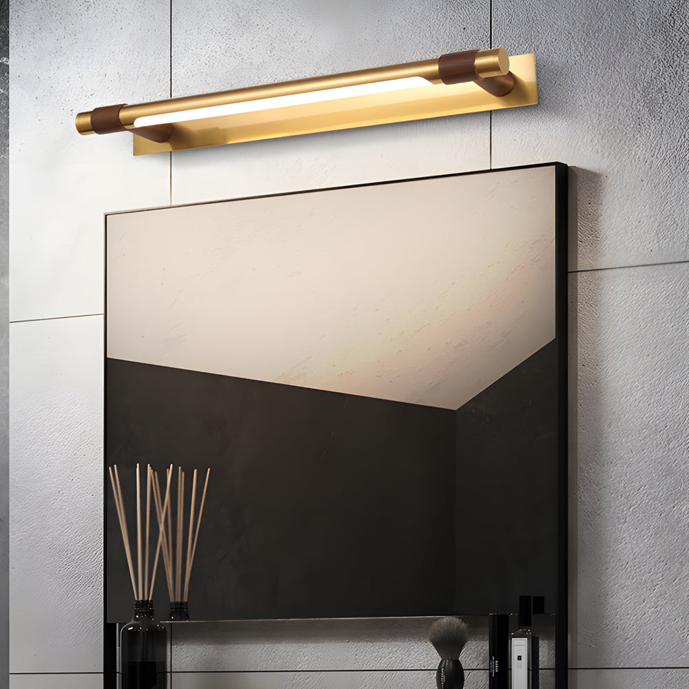 Elegant Black and Gold Vanity Light - 120° Rotatable Design for Modern Bathrooms 4