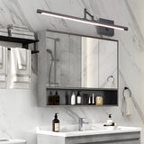 Modern Black Vanity Light Bar with Adjustable Swing Arms – Professional Bathroom Lighting for Makeup and Grooming 2
